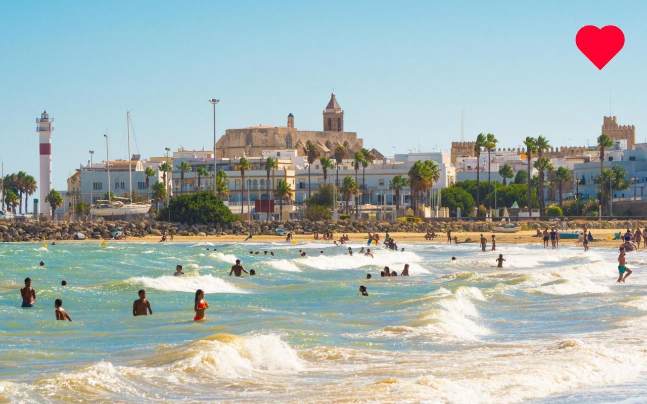 Apartamento Villa De Rota - Vista Mar, 135M2, Terraza, Sat Tv Y Mas Buitenkant foto